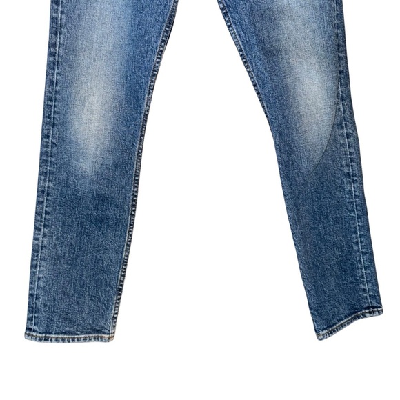 ASKK NY High-Rise Ankle Skinny Jeans Medium Blue Wash Size 27 - Picture 8 of 16